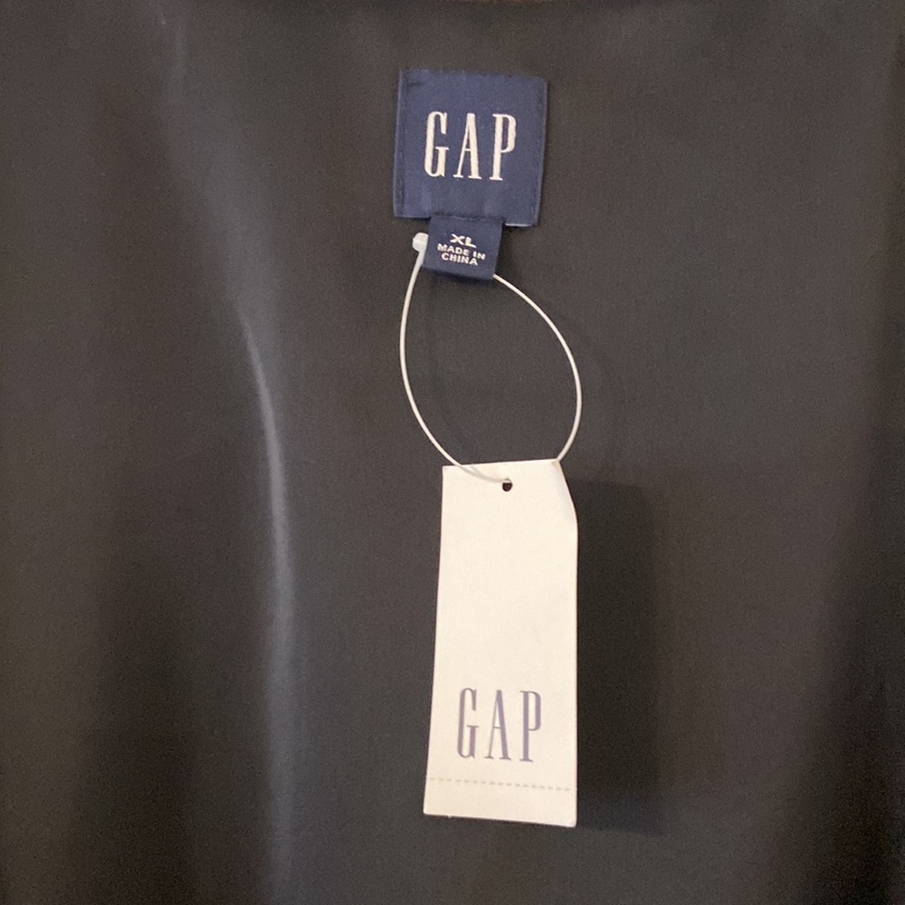 GAP SATIN WRAP DRESS SIZE XL BRAND NEW COLOR BLACK LENGTH 40”BUST 42” - Picture 3 of 12